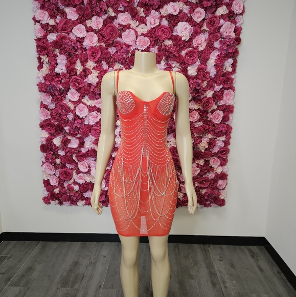 Night Club Dress, Bodycon Midi Dress, Sexy Club Dresses, Sequin Dress - Picture 1 of 5